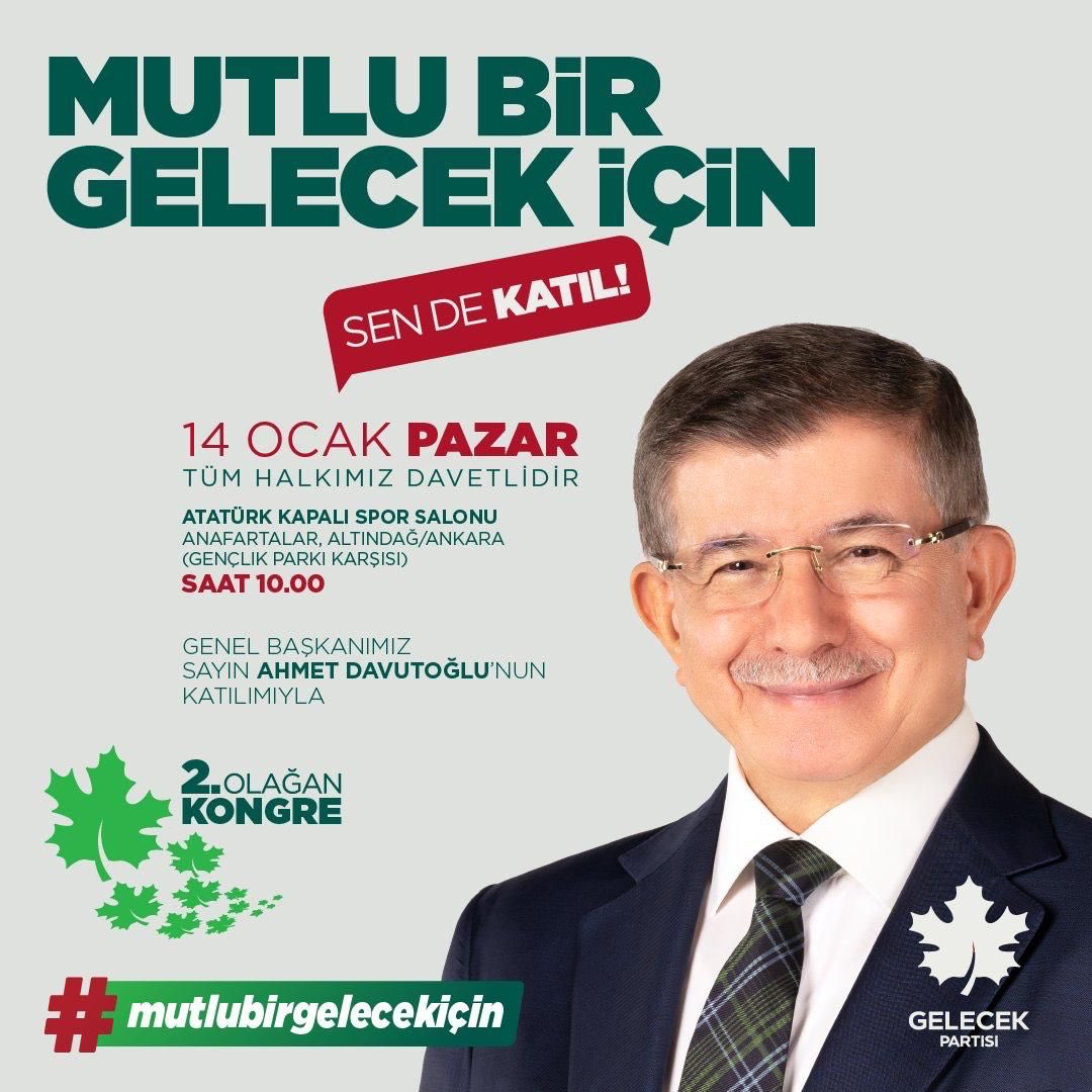 #mutlubirgelecekiçin
2.Olağan büyük kongremizi gerçekleştiriyoruz.