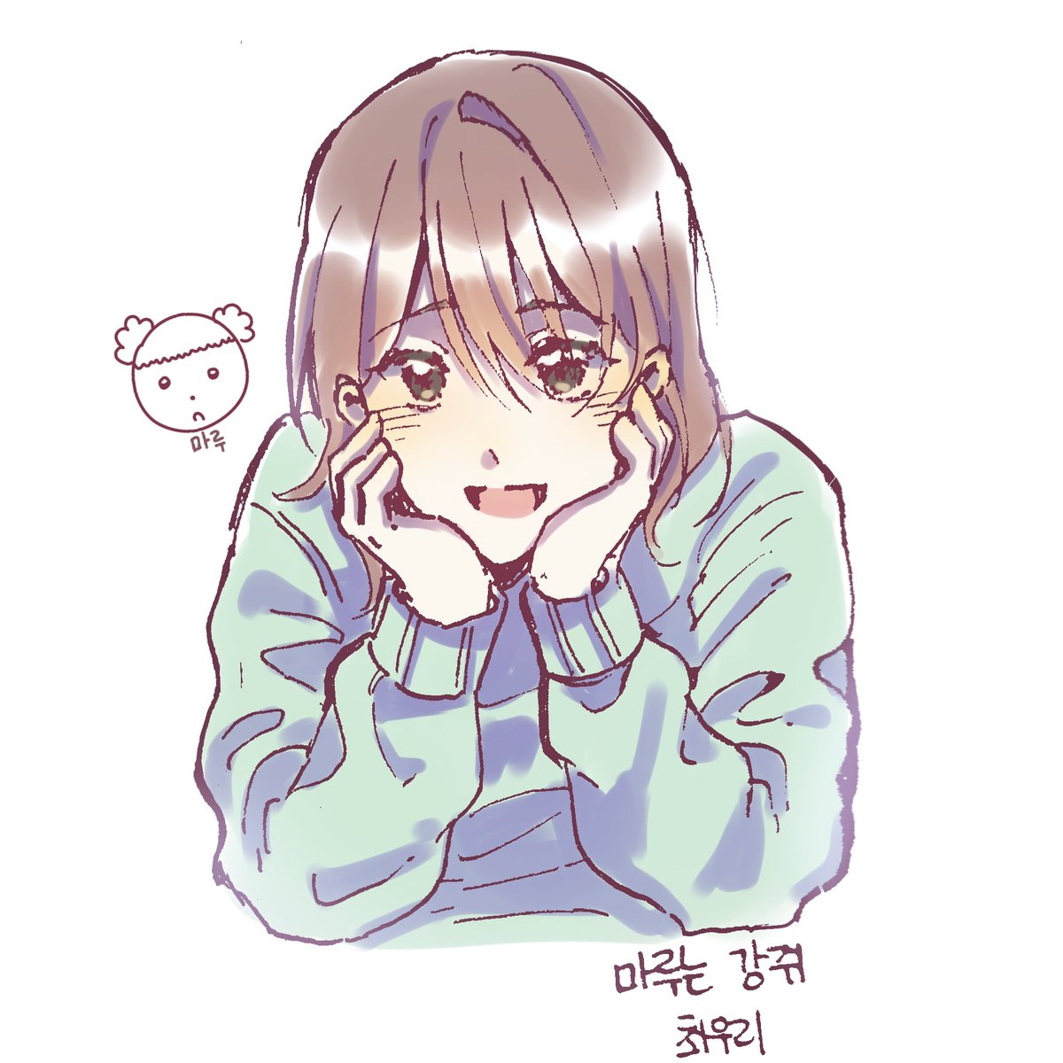 AZ_akios's tweet photo. 최근 그린 그림.. 바빠져서 1달에 3번 꼴로 그리는중 https://t.co/K1CycOF8fd