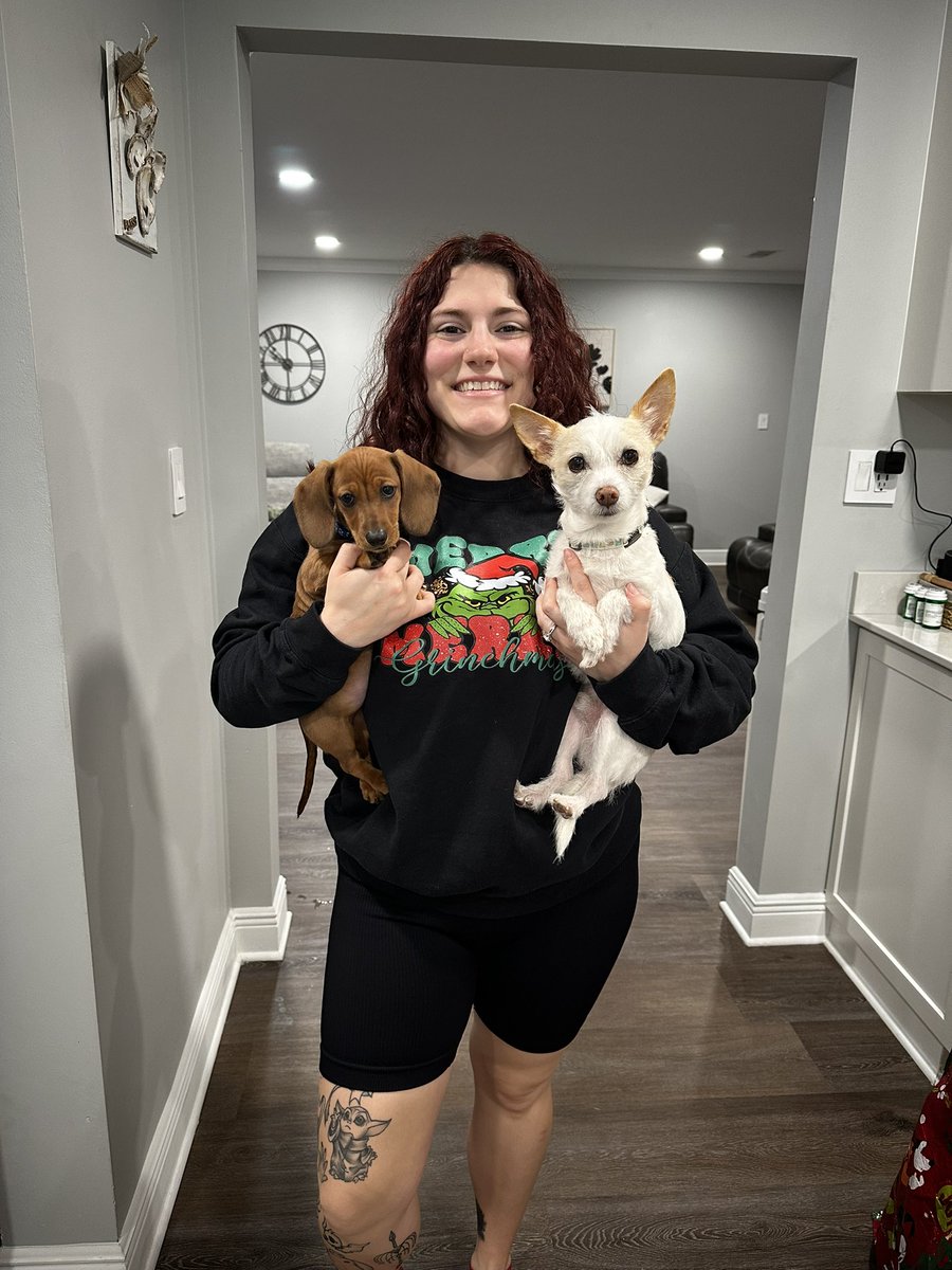 KPlessala's tweet photo. I am tired, but my heart is full❤️ week 3 of raising a puppy, 
&amp; lord jesus am i TIRED😂 
But i am surrounded by so much love🥺 https://t.co/SLaJPf5F1N