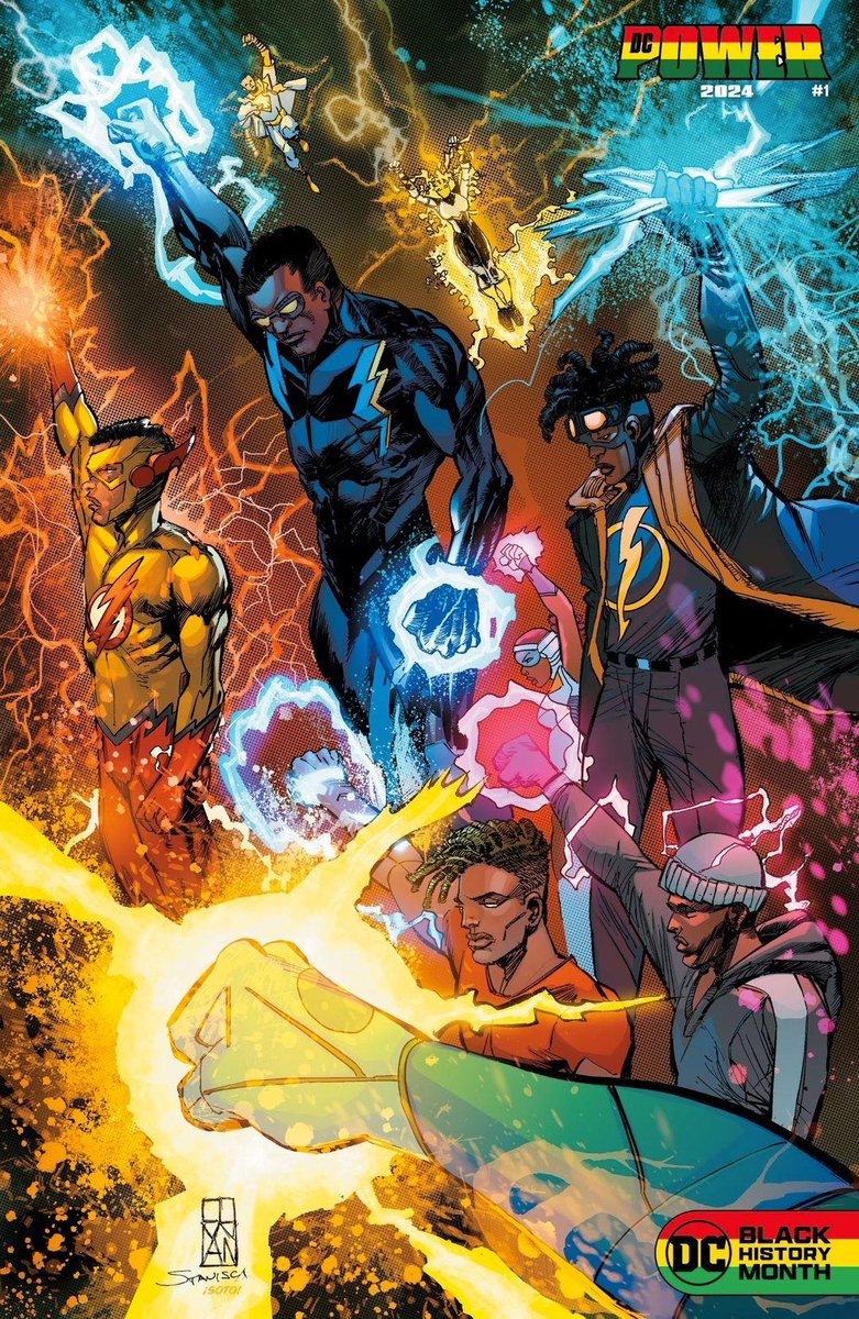 DenysCowan's tweet photo. The DC POWER 2024 variant cover!
Art by me with @johnstanisci and @SotoColor ! https://t.co/Shpzr35iHj