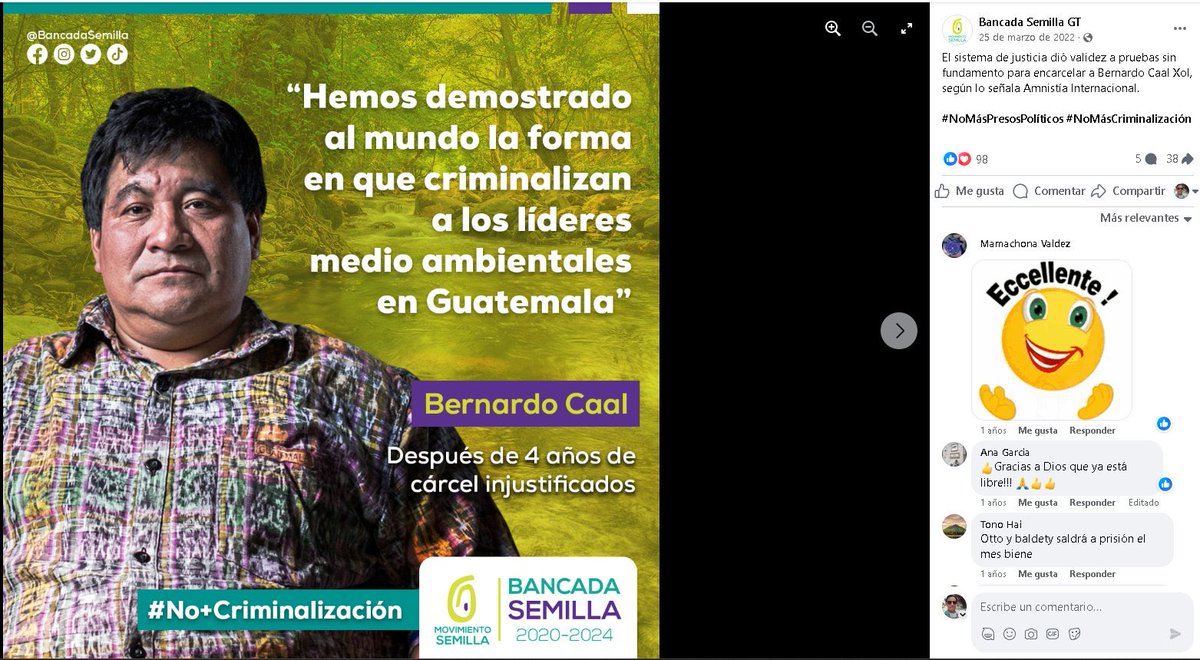 Usaron su imagen y su causa para hacer campaña, al nomás entrar al poder se aliaron con los que lo metieron a la cárcel.