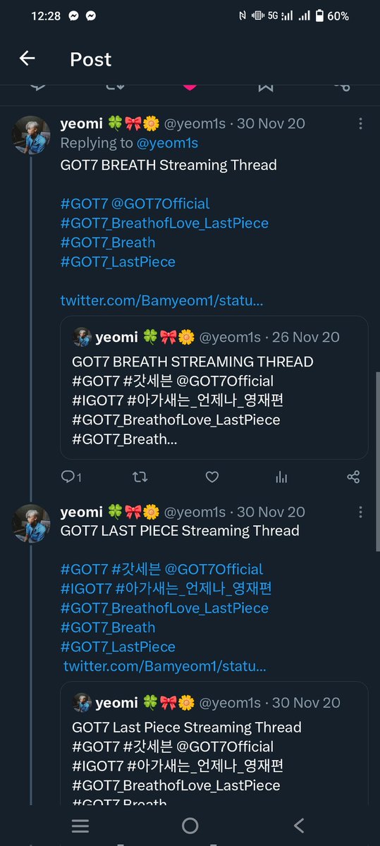 yeom1s's tweet photo. @SsoKimSsoKwak lapag ko mga voting and streaming proofs ko nalang as a proof of being an ahgase hehe thank you for this sana mapili <3 https://t.co/8GCTOWy1QD