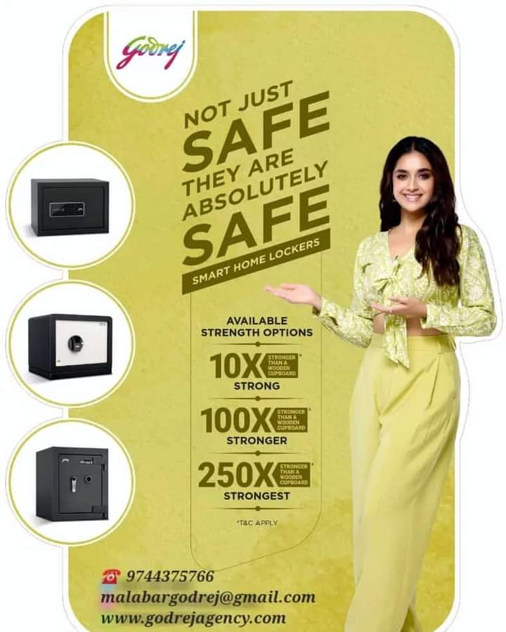 SafeLockers's tweet photo. #malabargodrej #malabaragency #homelockers #godrejsecuritysolutions https://t.co/SdBBGioqGa