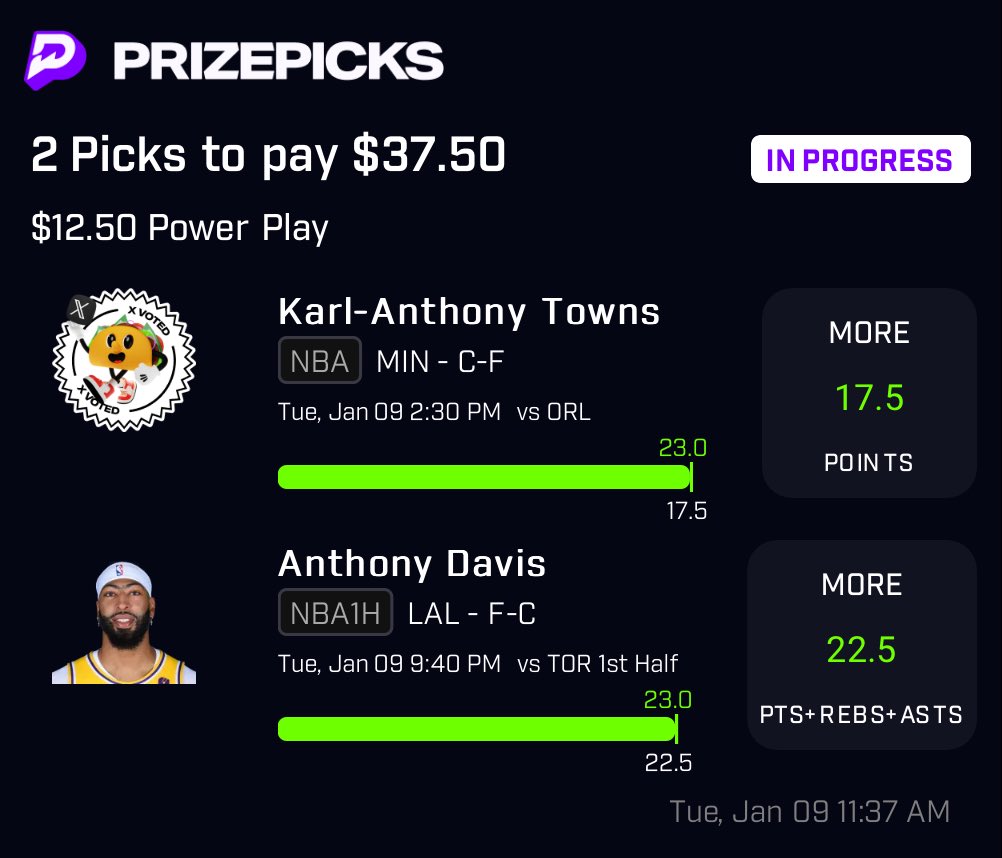 Sniped😜

#GamblingTwitter #PrizePicks #PrizePicksnba #PrizePicksmlb
#PrizePicksnhl #freemoney #rxchoffprops
#mlb #wnba #Sleeper #nba