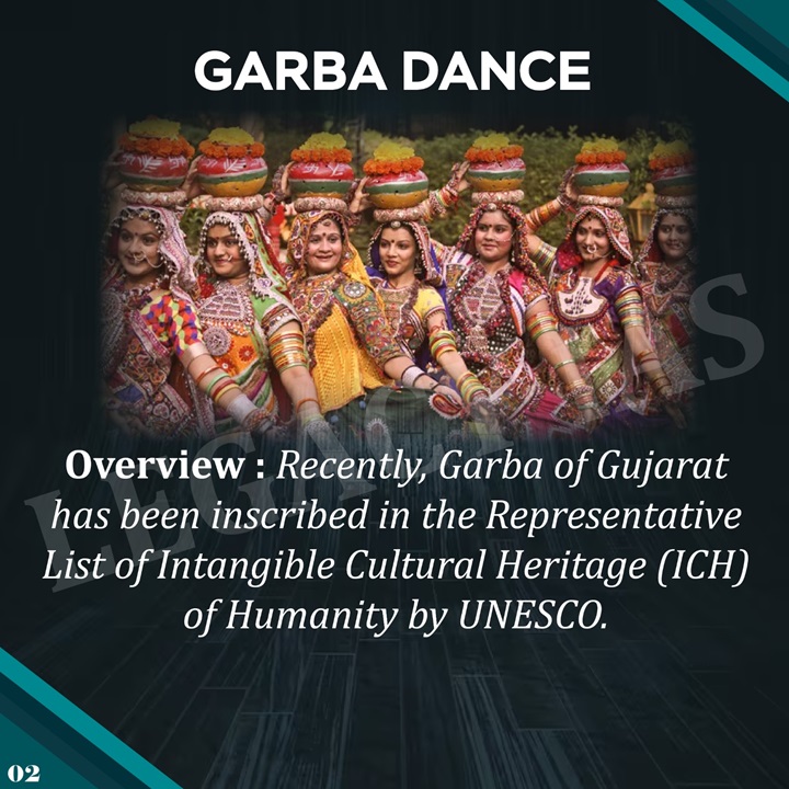 Legacy_ias's tweet photo. USESCO Intangible Cultural Heritage - Garba Dance Gujarat !!
#Garba #garbadance #culturalheritage #festival #navaratri #USESCO #ICH #gujarat #UPSC #Legacyias https://t.co/0T7HbrYS8w
