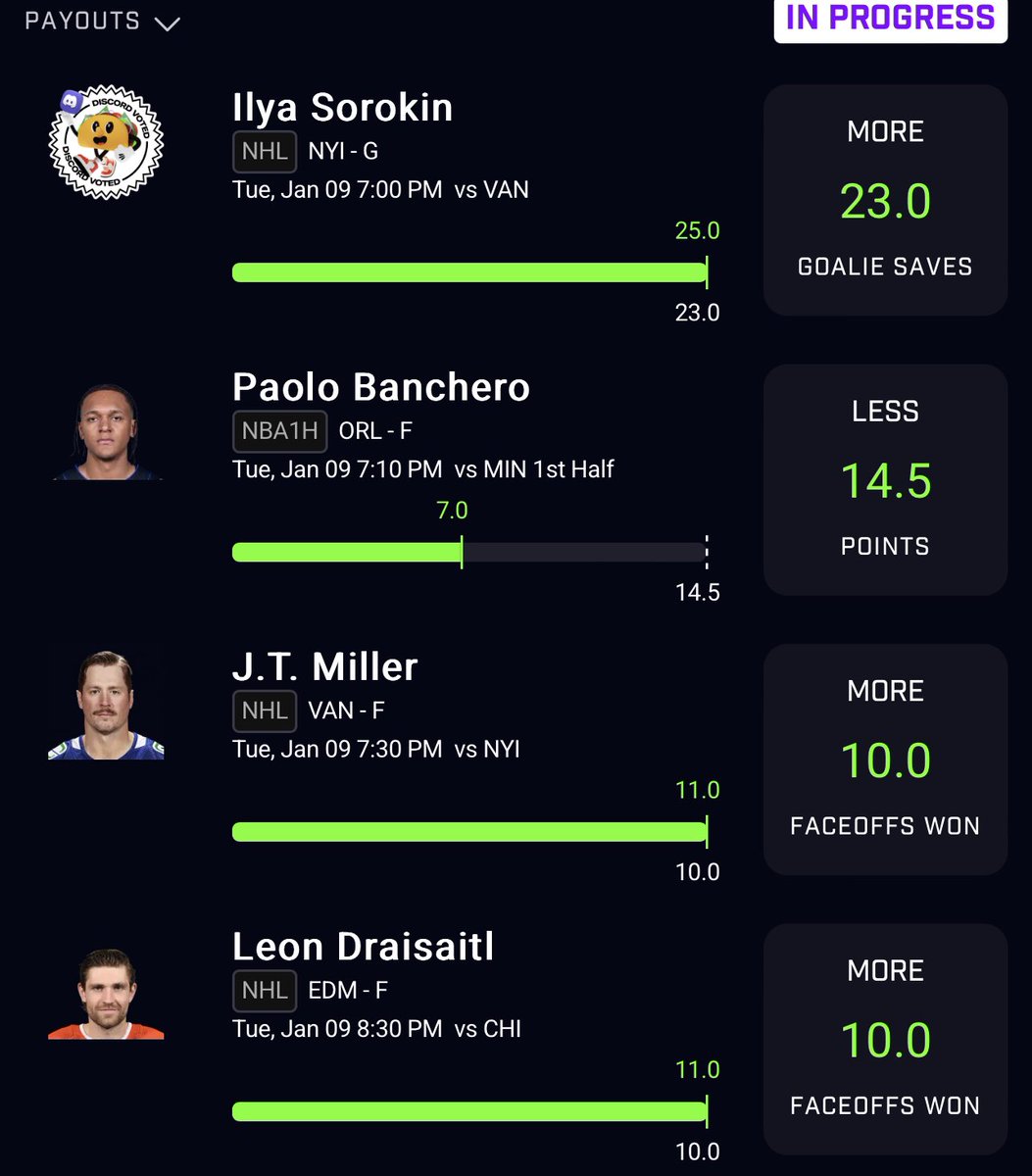 iiMxcki's tweet photo. Hey guys itโs me again ๐
-@iiMxcki the #1 Cash Queen ๐ธ๐พ
-@MrEthan_6 POTD OG Anunoby๐ฅ๐
-@BreezzyBets POTD Paolo ๐ฅ๐
-@MakeenSports POTD J.T Miller ๐ฅ๐
Follow the these DFS locksmith ^
#PrizePicks #PrizePicksNBA #NBA #PropsBets #NBAX #PlayerProps #DFS #TBF #PlayerProps https://t.co/NGwLz7ybEY