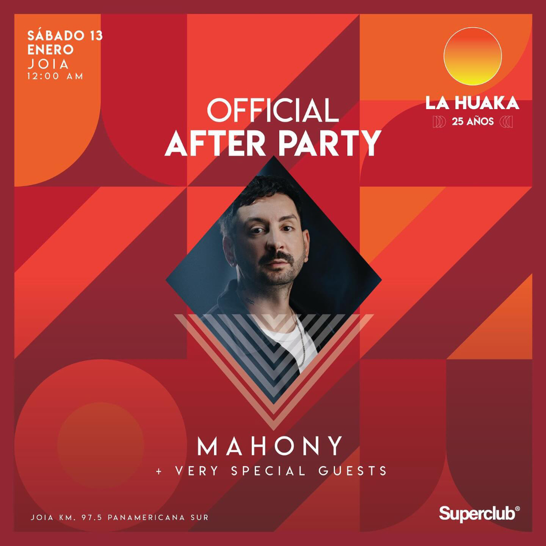 limaraveparty's tweet photo. β LA HUAKA - AFTER PARTY β
+ Mahony
π 13 de Enero
π JOIA
#LimaRaveParty #Superclub #LaHuaka #Mahony https://t.co/sQVBqKMdj6