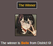 HAMAtoursOOC's tweet photo. The Winner!
CONGRATS BELLE https://t.co/WDpntzdqnp