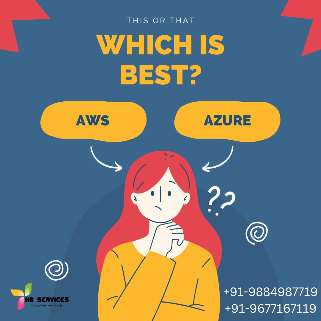 HB_Services's tweet photo. AWS or Azure? Which is best?
HB Services provides the best support for you in completing your Azure and AWS training and certification.

 https://t.co/65HWMjgx7C +91-9884987719 or +91-9677167119

#hbeducationandservices #hbservices #pearsonvueexam #pearsonvueexamcenterinchennai https://t.co/HPN9TmAvmh