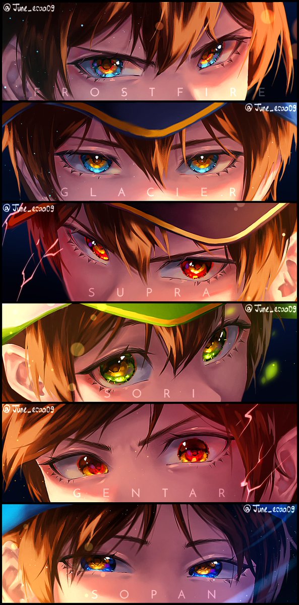 June_ecaa09's tweet photo. Da ✨eyes✨
Gotta remove supra's visor bc I want to draw his iris :^
#BoBoiBoy #BoBoiBoyFanart https://t.co/GPxNBy4Lqj