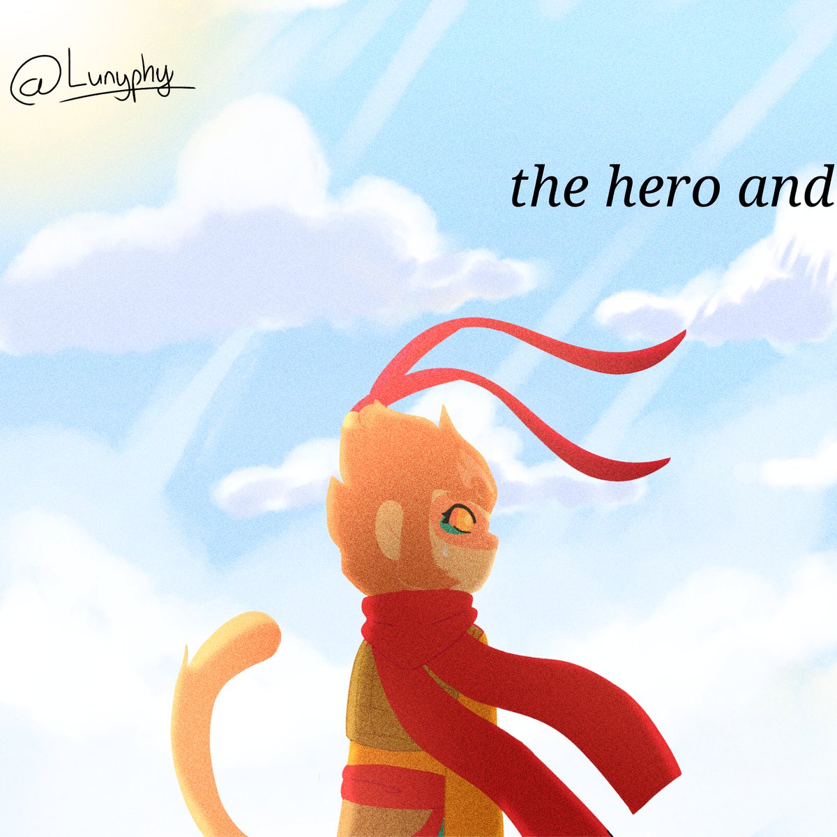 Lunyphy's tweet photo. The hero and the Warrior!!!! 

#legomonkiekidfanart #LMKMacaque #lmksunwukong #shadowpeach https://t.co/kkUav2X3Dz