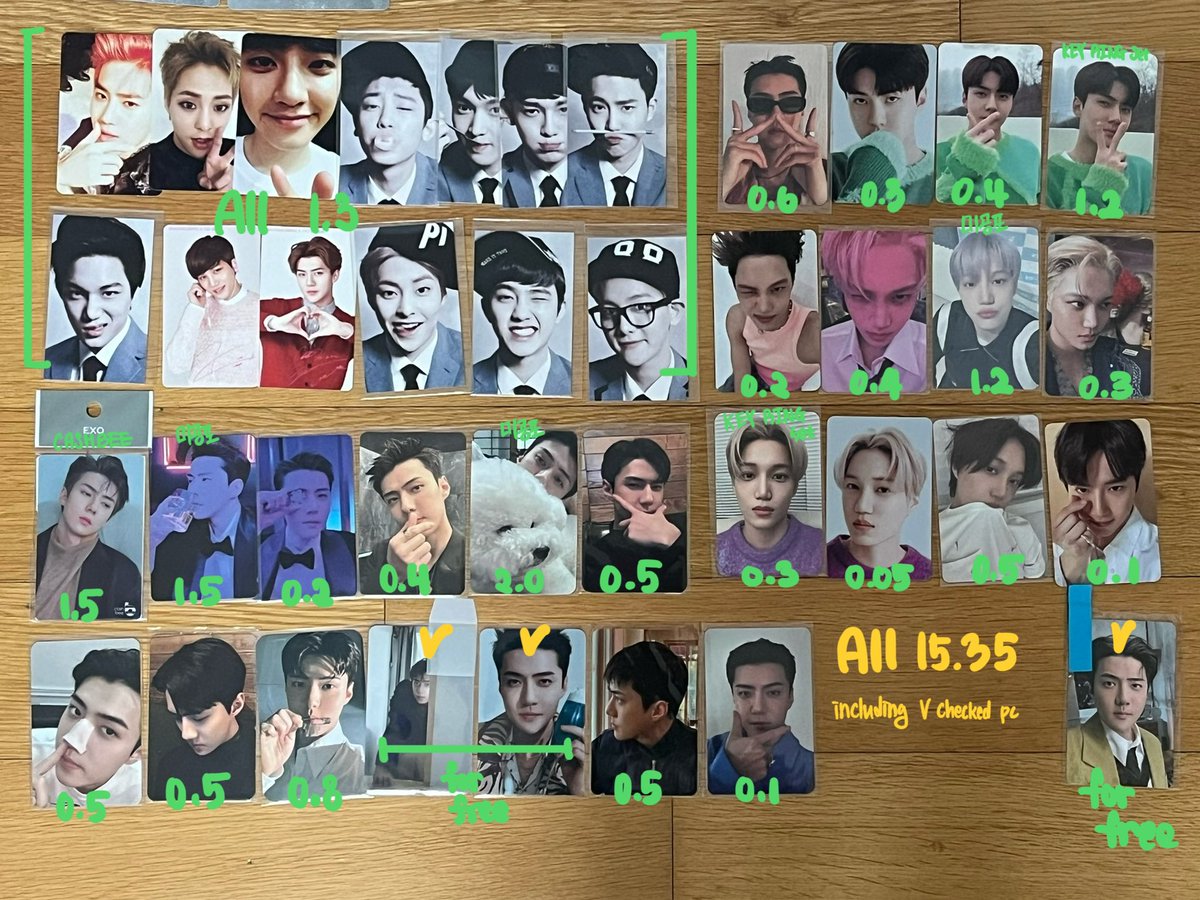 tipfyocx's tweet photo. 엑소 포카 인형 양도
Sell exo pc, doll

For free - 일괄 구매만
편하게 연락 주세요~
모든 인증 가능

Dm or kkt 
https://t.co/WGJ1WDvf64

wts sm 후냥이 하랴랴즈 터래기 쪼니니 니니니즈 오살구 백현네컷 으르렁 크림소다 팝업 2만원 5만원 sehun kai 세훈 카이 poca wtb creamsoda exist https://t.co/ndhDh0w3Ll