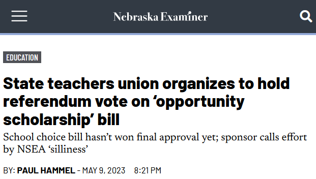 KristiCapek's tweet photo. @MW_Royers She thought the whole idea of letting voters have a say was just "silliness," too. 

State Sen. Lou Ann Linehan of Elkhorn, the main sponsor of LB 753, called the effort led by NSEA “silliness”

https://t.co/v66MPLxl2z https://t.co/Dw7zoZeSIz