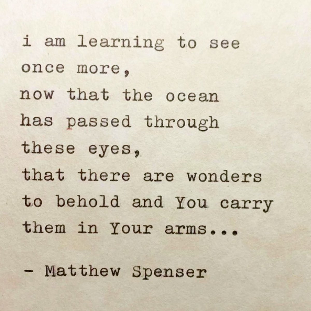 MattNotJack's tweet photo. Such wonders!! Have a beautiful day…
#poetryisnotdead #poet #poetry #poetsofig #typewriterseries #wordporn #poem https://t.co/VHTD1ooG90