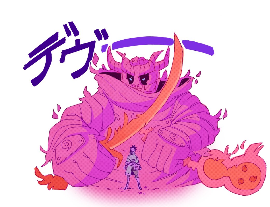 ToxicToothpick's tweet photo. MORE MIKOSHI UCHIHA in the form of memes, Eternal Mangekyō Sharingan, and what her Susanoo would look like. 

I liked the idea of fitting with her close-quarters taijutsu theme, her ultimate jutsu would be giving herself an Amaterasu fire cloak over a protective Susanoo suit. https://t.co/LqepiXgy2K