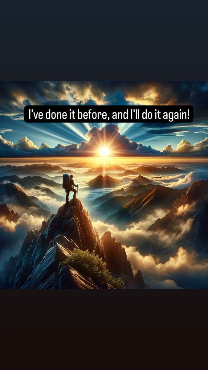 Every great journey begins with a single step. Good morning folks! #MorningMotivation