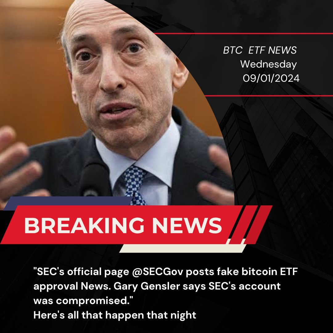 Jaybeecode's tweet image. Fake #ETFBITCOIN approval.
Here’s all you need to know that went down few hrs ago.
Thread would go handy for the folks who were probably asleep when this happened.
Grab your Popcorn as you dive into this Thread.
it's one you’d find interesting.
A thread 🧵🧵🧵