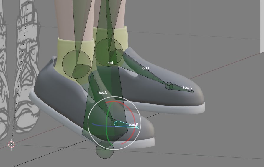 Giftech_1119's tweet photo. 🟠今日のBlender🟠

靴のウェイトペイントだいたい終わりました！
次からは全身のUV展開かな…

#b3d #blender https://t.co/hpBX6BBy8X