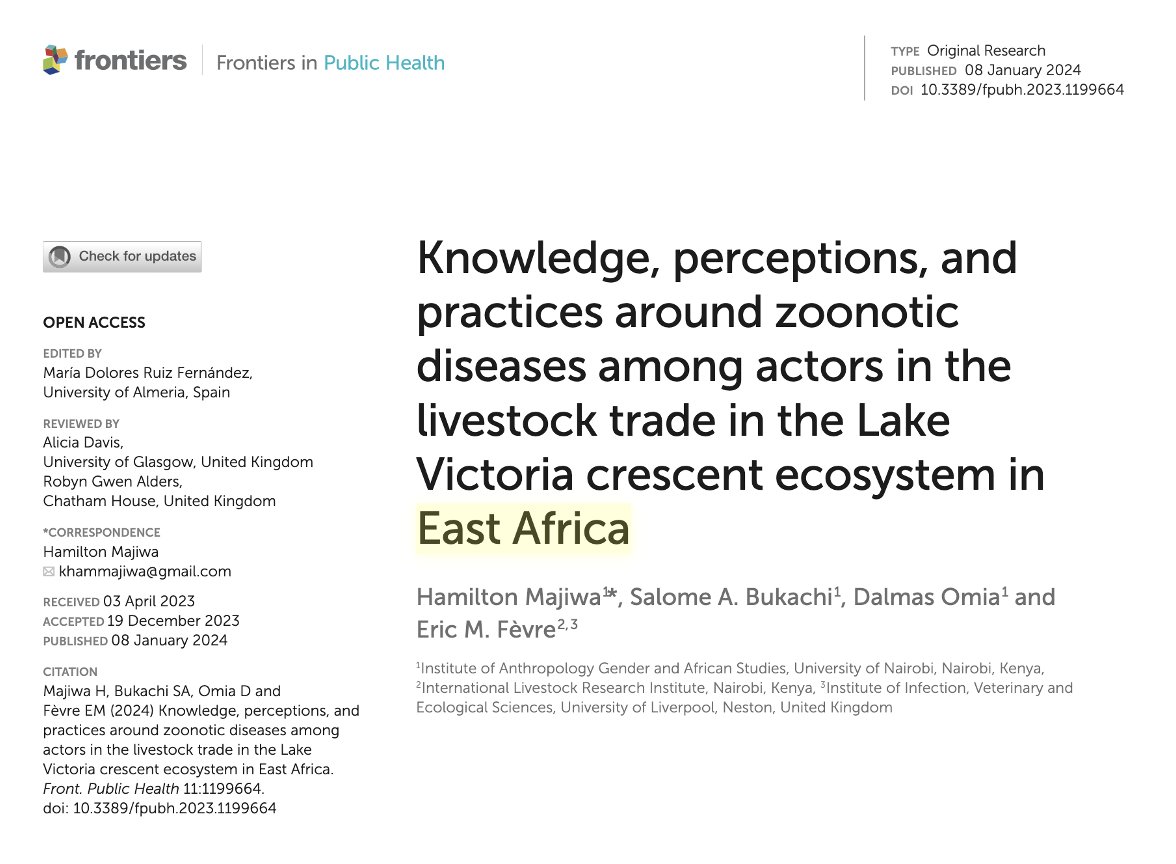 Zoonoses & EID tweet media