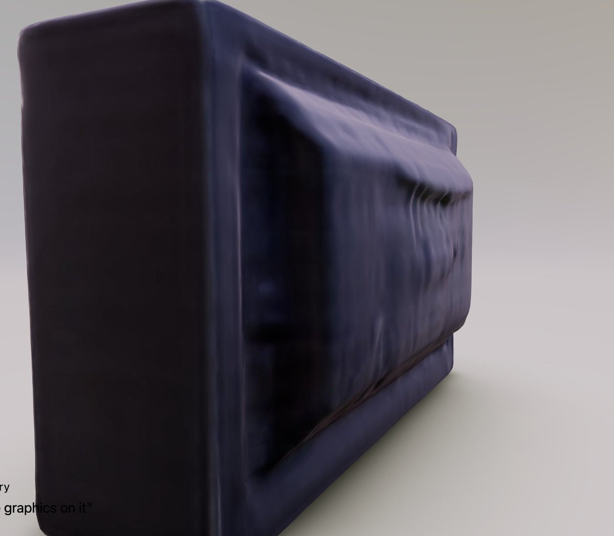 evidanary's tweet photo. @karanganesan Congrats. Super excited to use this.

I tried to generate a TV  and  got this. Would love to see more photorealistic models. @karanganesan is there a trick to do prompting so I don't get these artifacts? https://t.co/UMw3BoLLCs
