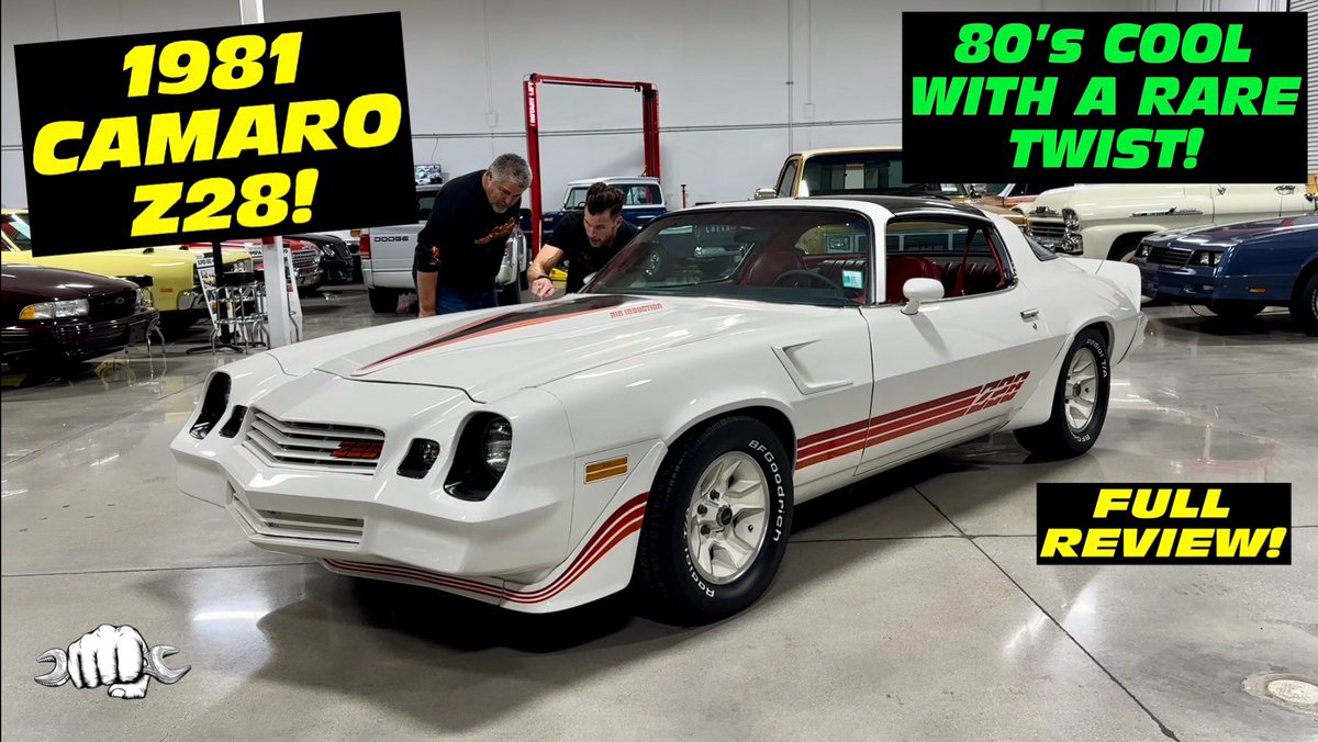 A 1981 Camaro Z28 with a big surprise! Episode 94 of Cars, Shops & Collections is out now. Watch it here: youtu.be/iPPZjcul-VQ?si…