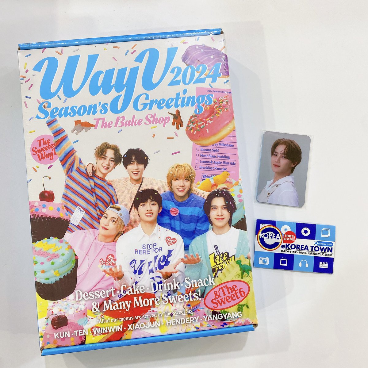 ekorea_town's tweet photo. 💞#Way_V 入荷情報💞
#WayV
2024 SEASON'S GREETING
本日入荷致しました🙌🏻
YES24店舗特典付きとなります🍀
1点のみの入荷となるため
お求めの方はお早めに🏃💦💨 https://t.co/jgp8UWDcp2