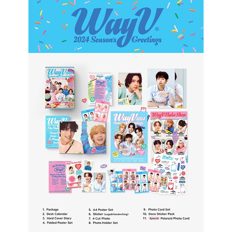 ekorea_town's tweet photo. 💞#Way_V 入荷情報💞
#WayV
2024 SEASON'S GREETING
本日入荷致しました🙌🏻
YES24店舗特典付きとなります🍀
1点のみの入荷となるため
お求めの方はお早めに🏃💦💨 https://t.co/jgp8UWDcp2