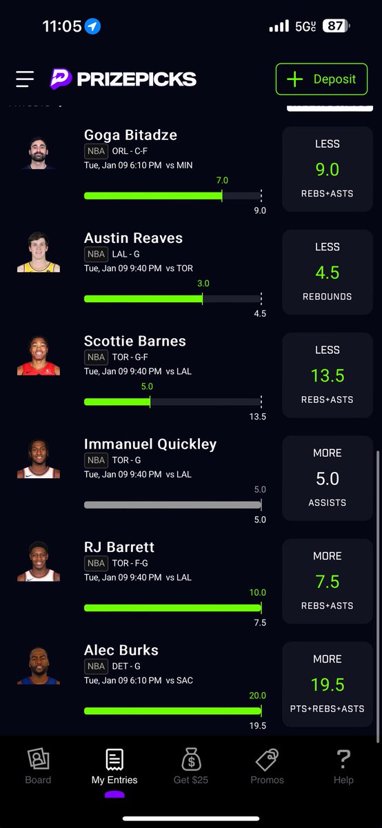 Whoissami's tweet photo. @SrirachaDfs 1 more ast and for reaves and Barnes to stay under for the 25x 🤞🏽🤞🏽 https://t.co/uaS6pABN31