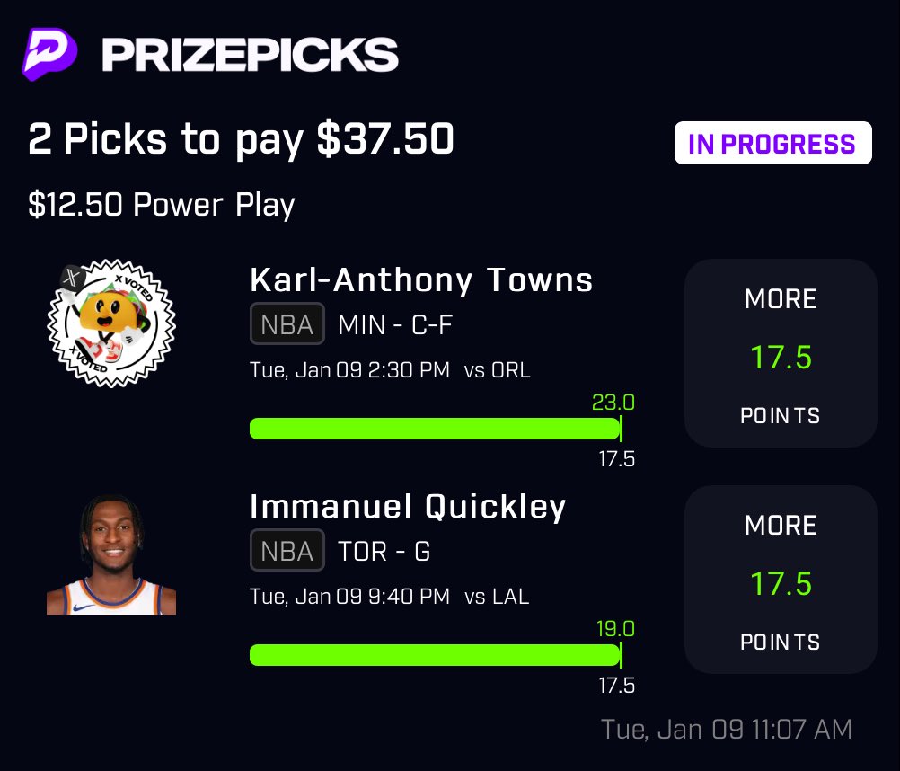 Why aren’t you following yet⁉️

It’s too EZZZZZZ

#GamblingTwitter #PrizePicks #PrizePicksnba #PrizePicksmlb
#PrizePicksnhl #freemoney #rxchoffprops
#mlb #wnba #Sleeper #nba