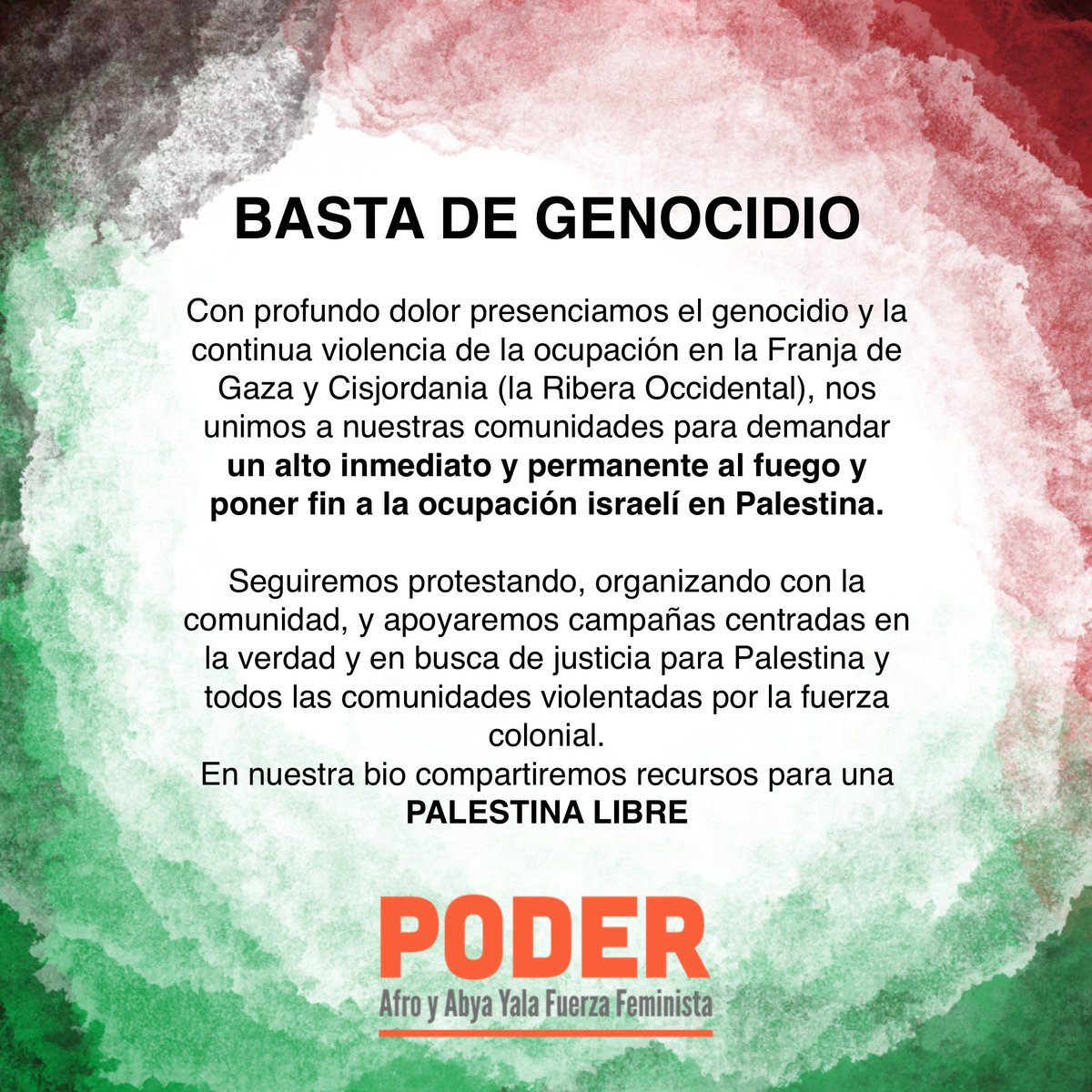 PODERorg tweet picture