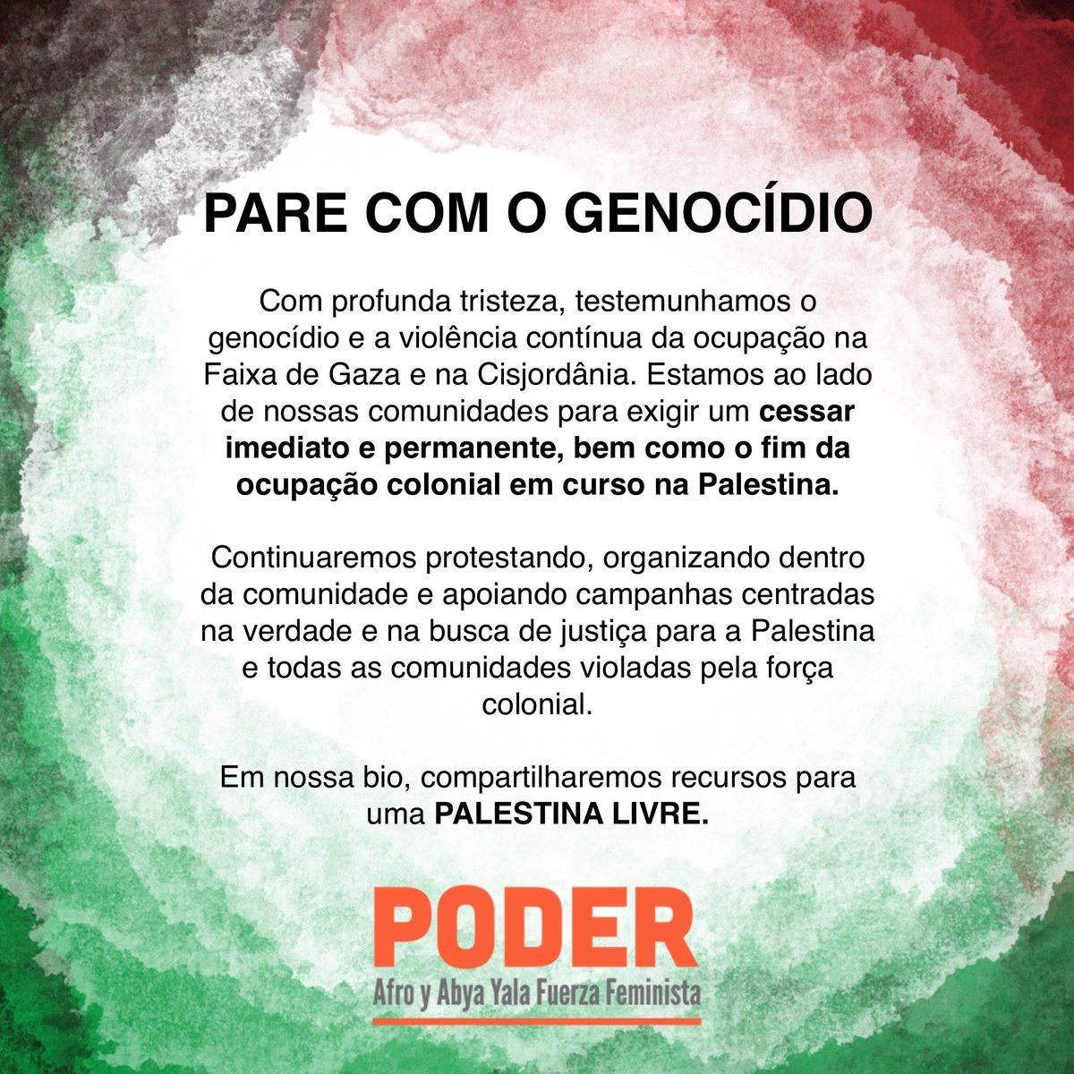 PODERorg tweet picture