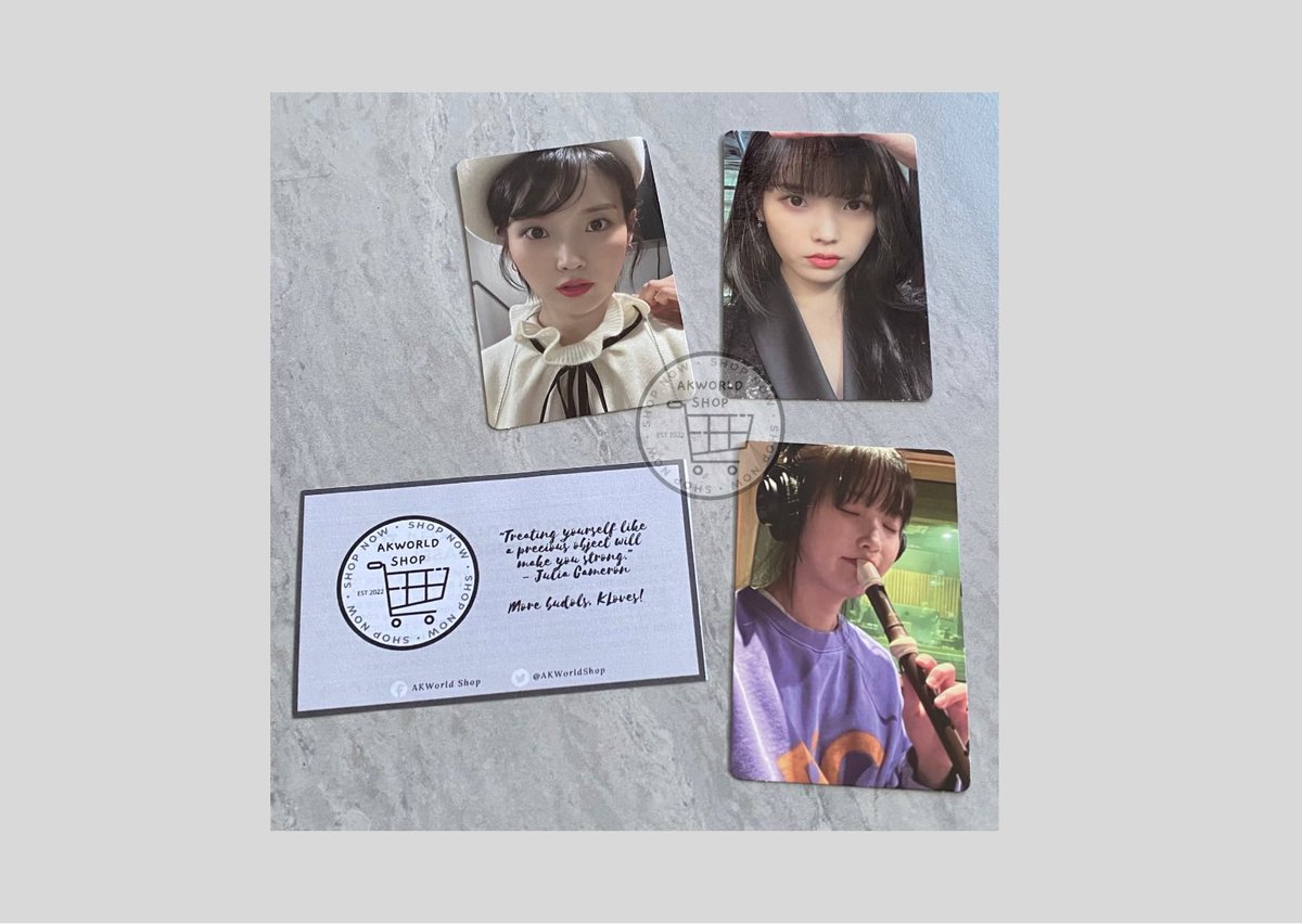AKWorldShop1's tweet photo. WTS LFB || PH only

• All Official
• Onhand and Ready to Ship!
• DM - Condition (Not for sensitive)

MOP : GCash 
MOD : Shopee C/O

— Please read the #AKWorld_TermsAndCondition before ordering. Thank you!

#AKWorld_Onhands

TAGS : 
PC PH IU Lee Ji Eun SG2022 POB Flute https://t.co/tKdLu8GDUI