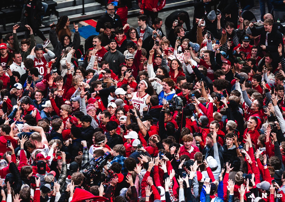 We did that, Husker Nation.