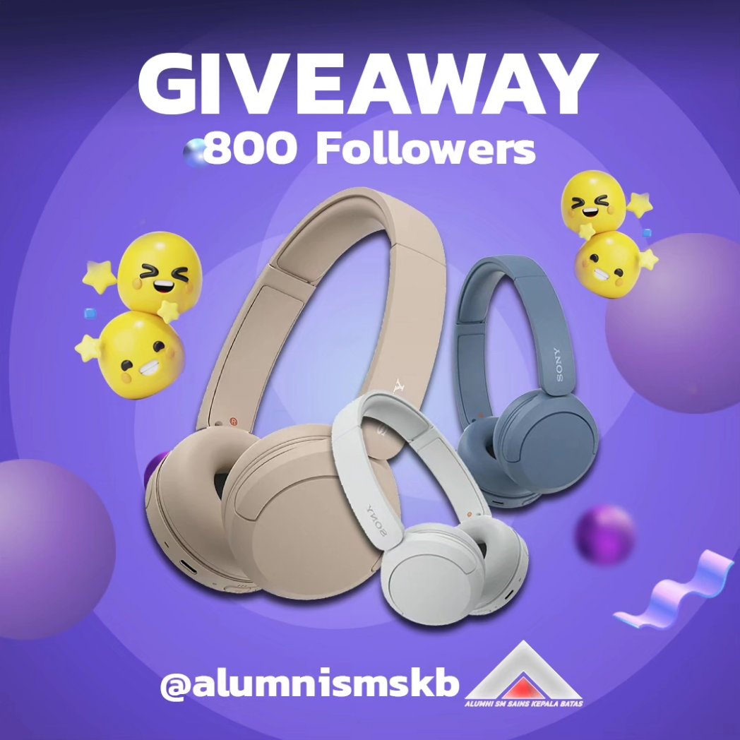 AlumniSMSKB's tweet photo. NAK MENANG GIVEAWAY? VISIT PROFILE INSTAGRAM ALUMNI SMSKB SEKARANG! 🎉

https://t.co/CwNeEkxBHN https://t.co/codBXYqZoU