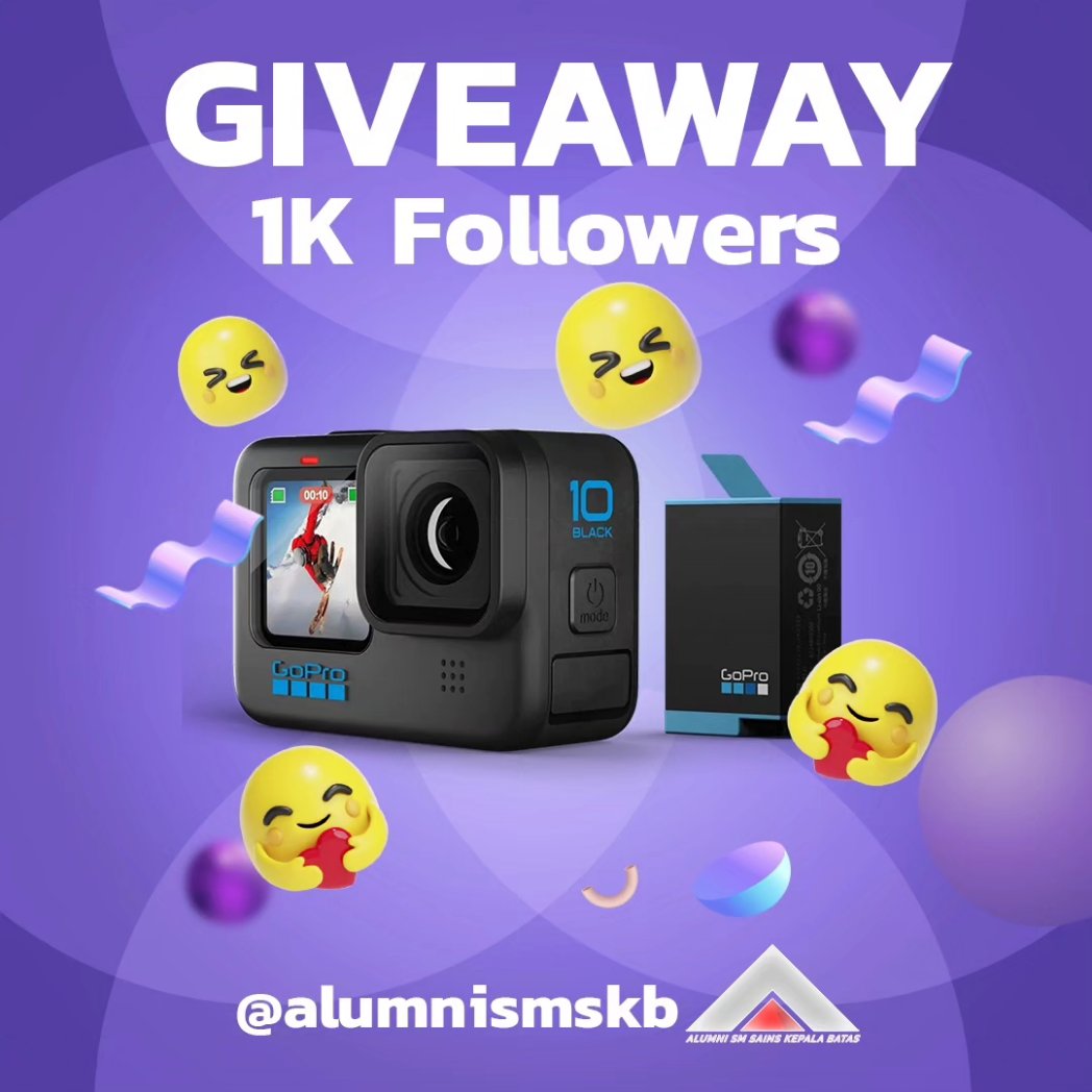 AlumniSMSKB's tweet photo. NAK MENANG GIVEAWAY? VISIT PROFILE INSTAGRAM ALUMNI SMSKB SEKARANG! 🎉

https://t.co/CwNeEkxBHN https://t.co/codBXYqZoU