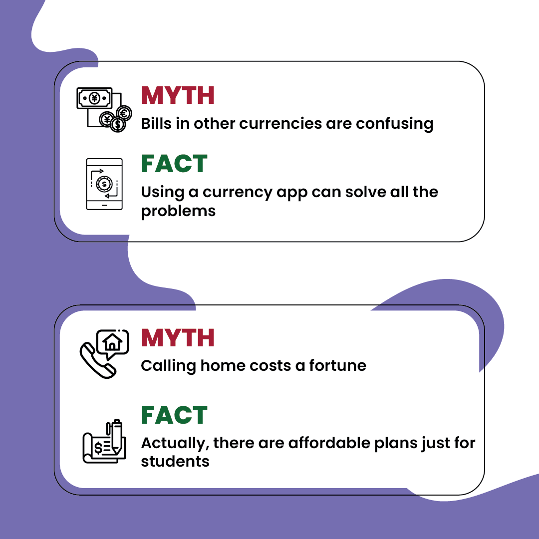 flydothomes's tweet photo. ✈️ Fact or Fiction? Unpacking the truth about student bills abroad💸
#flydothomes #livingabroad #internationalstudents https://t.co/LVEZnGH87S