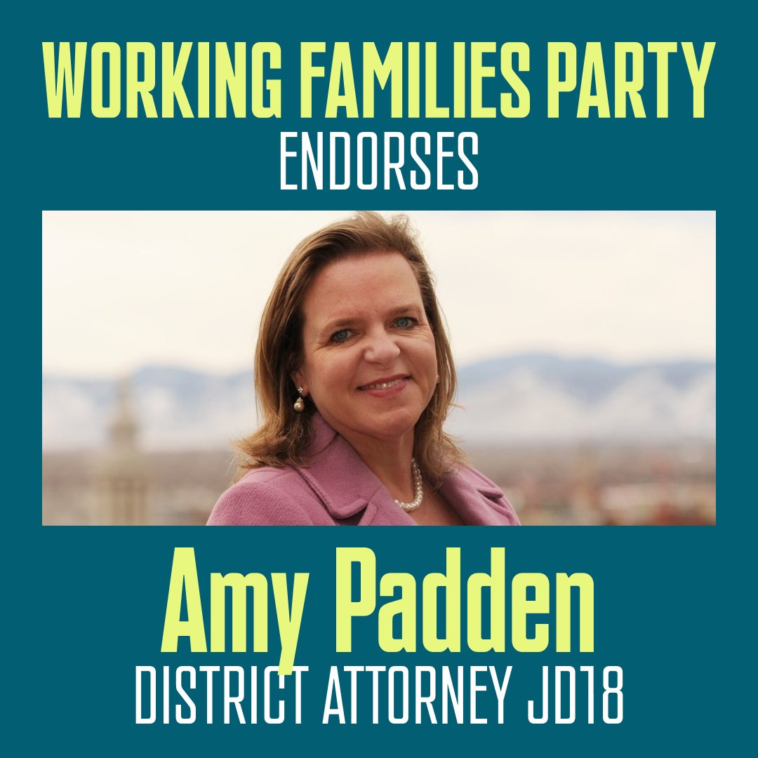 Amy Padden, candidate, Arapahoe County DA (JD18) ⚖ tweet media