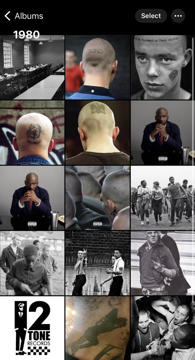 Skepta's tweet photo. I can honestly see how my single artwork without context can be deemed offensive, especially in a time like this but again that was not my intention. But after some thought I don’t feel like I could continue being the artist you all know and love if my art is policed, I have to quit if I can’t express my art as I see it. So to help with context here are some pictures from our mood board for the 1980’s UK story for my album ‘Knife & Fork’ 

Gas Me Up (DILIGENT) will be out January 26th as planned.