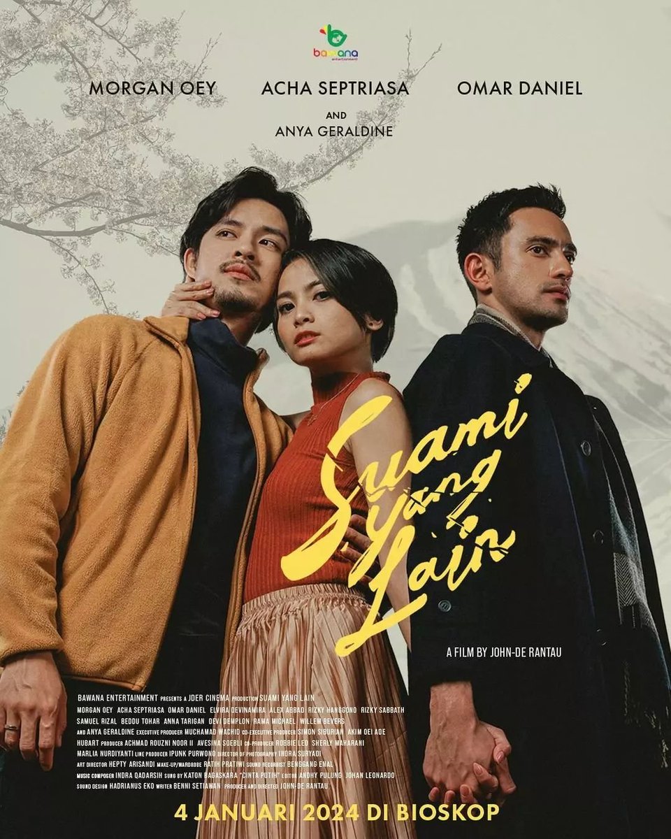 moviegoersID's tweet photo. 📣📣Giveaway Time 📣📣
Menyambut film terbaru Morgan Oey sang korban perselingkuhan.
Kami mau GA tiket film, SUAMI YANG LAIN, khusus buat yang berdomisili di Jadebotabek,
T&C
1. Reply & tag temen, pacar, HTS-an, FWB-an atau siapapun temen nonton kamu, lalu tulis hashtag #SuamiYangLain
2. Khusus untuk show malam hari ini
3. Boleh dijaringan bioskop mana saja
GA akan ditutup sore ini jam 4.