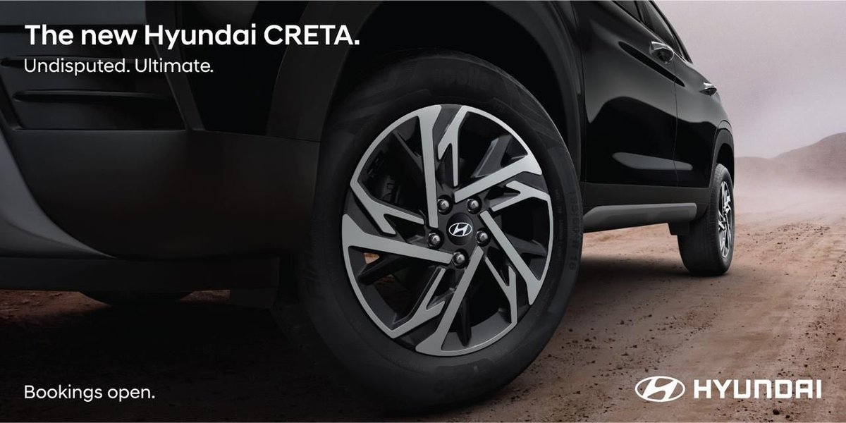 ashishmasih1's tweet photo. First official images out for the #NewCreta #AllnewCreta — bookings have opened and I’m driving it over the weekend before launch on 16 Jan. before the embargo limits my opinion let me say that we have a new segment king. Who in their right frame of mind will bet against this. https://t.co/Z0Na0A6QaQ
