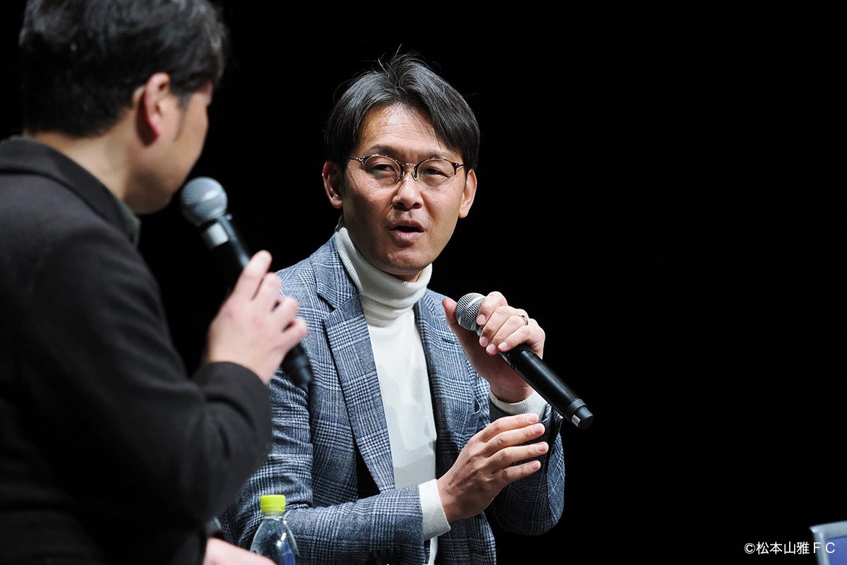 mfff_info's tweet photo. 【PHOTO】
#家本政明 トークショーの様子を中心に。
松本映画祭プロジェクトのインスタグラムではもう少し写真多めで掲載してます。
こちらもよろしくお願いします。
https://t.co/g5cUvb4EvM
撮影:星智徳
@THoshi10878783
#yamaga #mffp #フットボール映画祭 https://t.co/2x8NbIYj2N
