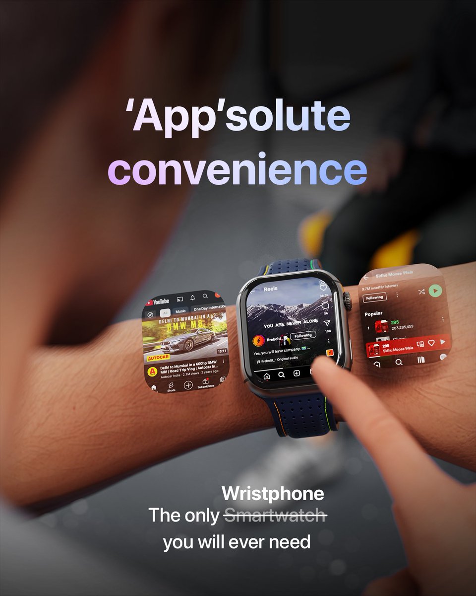 fireboltt__'s tweet photo. Your wrist, now a magic portal to all your beloved apps #FireBolttDream⚡⌚

Launching tomorrow on https://t.co/7wxA9VeB9g, https://t.co/BqrsDjwhfo, and any offline store near you at a special launch price of 5999/-❗

#DidItWithTheWatch #FireBolttAndroid #FireBolttDream https://t.co/HBKP9oelLe
