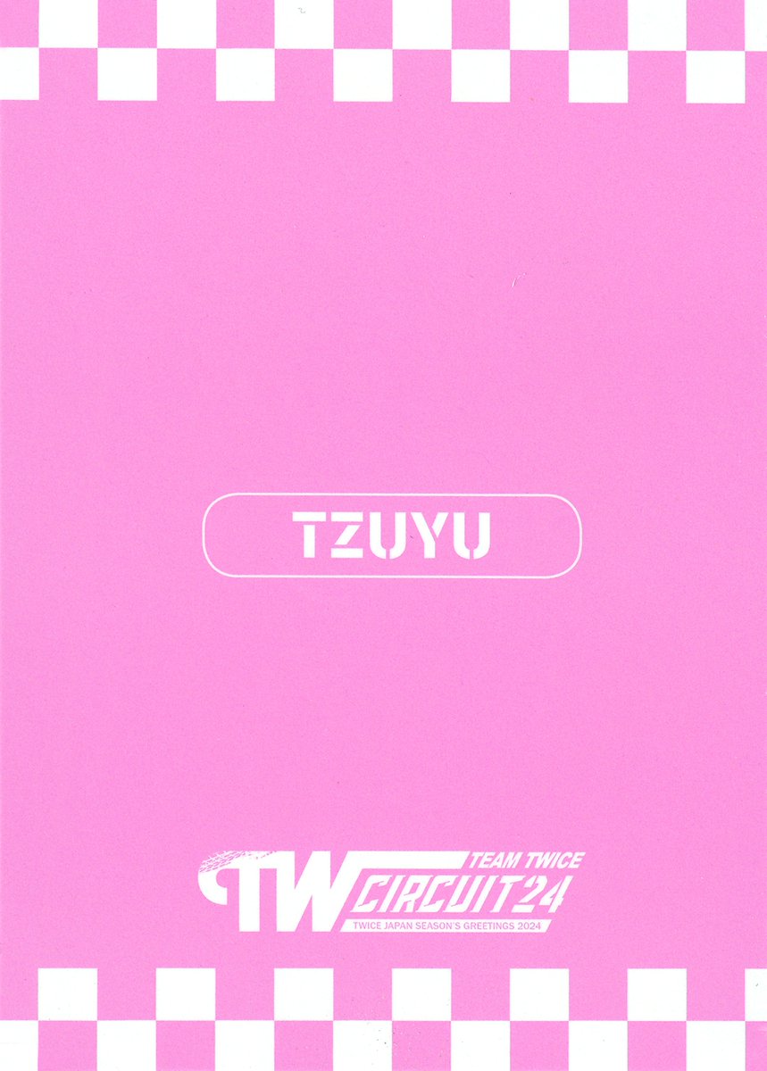 SCAN] TWICE JAPAN SEASON'S GREETINGS 2024 'Circuit 24' POB