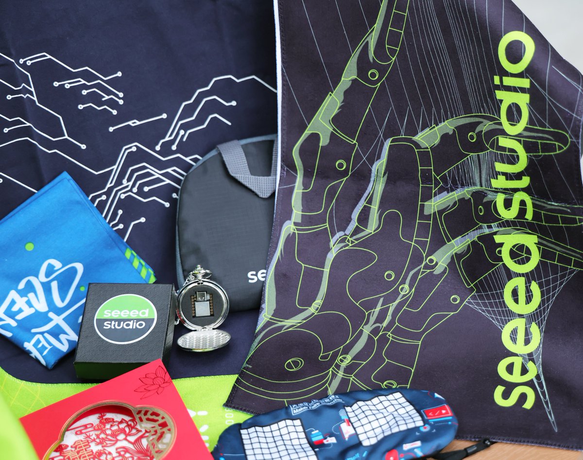 seeedstudio's tweet image. Thanks to all of our community members&apos; contributions - together we&apos;re pioneering innovations in #SmartSensing, #EdgeAI, #LowPowerNetwork and more. As thanks, we provided a special #NewYear2024 gift pack for our active members. 

Thanks to Yllka Shkupolli Xhemajli,…