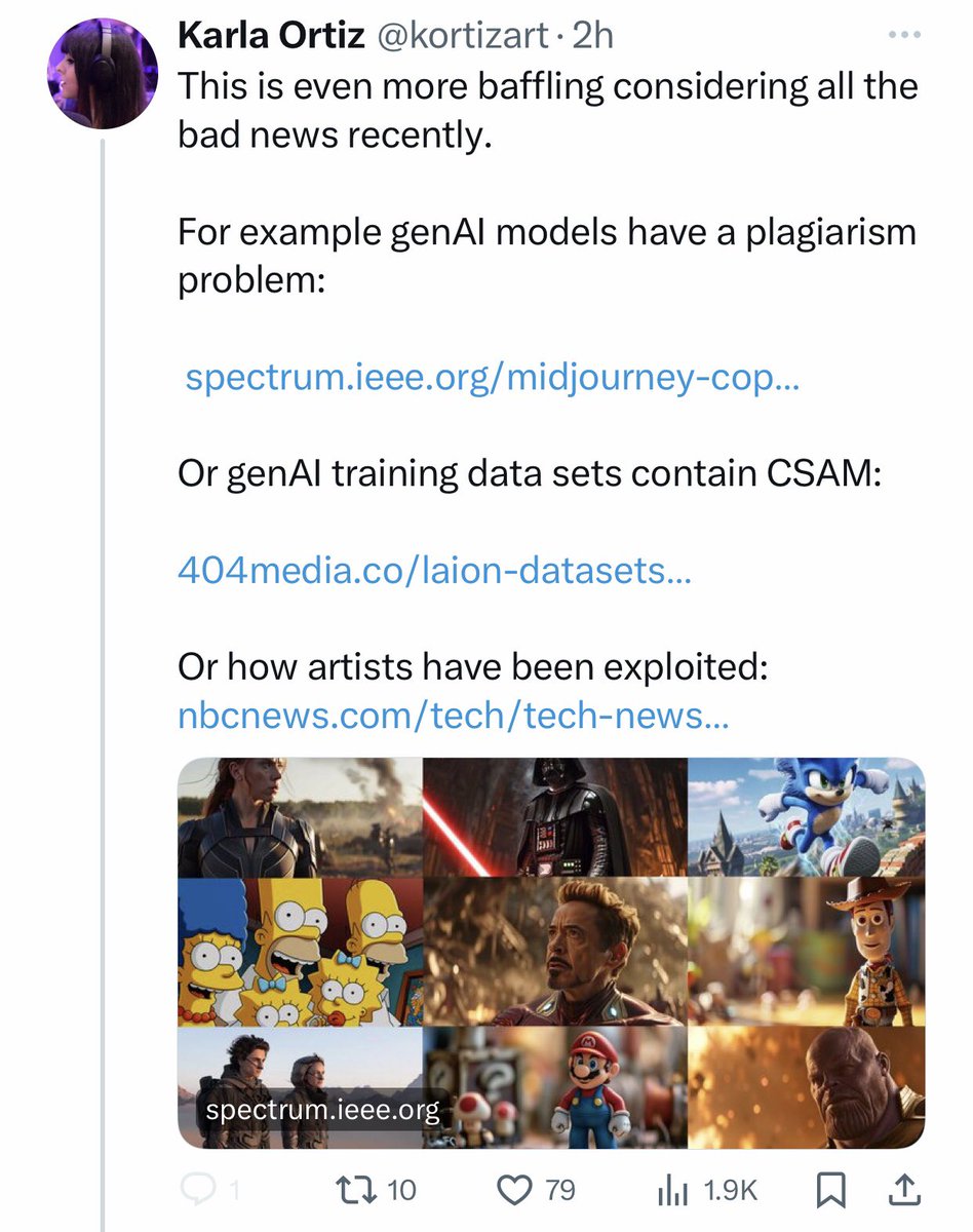 Oh no! Our smear campaigns and faker lawsuits aren’t working! People are actually changing their minds and embracing the future! 🤣

2024 is going to be bad for Luddites 😆.