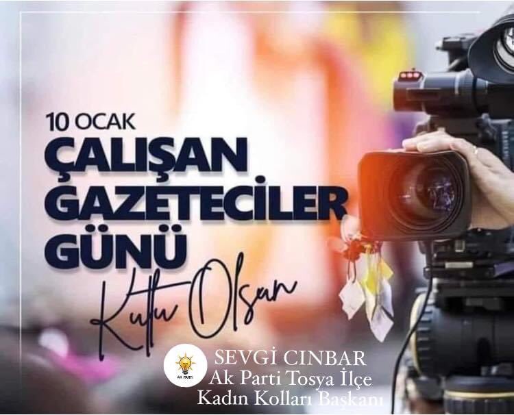 sevgi_cinbar's tweet photo. Halkımızı doğru ve tarafsız bilgilendirme görevini layıkıyla yerine getiren basın emekçilerimizin #10OcakÇalışanGazetecilerGünü'nü tebrik ediyor, Başta Gazze olmak üzere görevlerini yaparken vefat eden basın mensuplarına Allah’tan rahmet diliyorum.
@ak_kastamonu @Akkadin_tosya https://t.co/I46UfgQMAe
