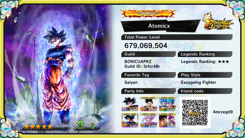 ghostxlen's tweet photo. Let's play Legends!
#MyLegendsID
#DBLegends
#Dragonball https://t.co/TDFCqAUfFE