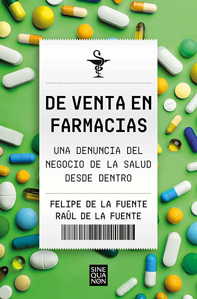 Felipedlfg's tweet photo. ¿Por qué se venden productos sin evidencia científica como colágenos, crecepelos en las farmacias?
¿Por qué muchas (que no todas) cometen irregularidades e ilegalidades?
¿Por qué muchos trabajadores abandonan la farmacia comunitaria?

Todo esto, explicado en #DeVentaEnFarmacias https://t.co/3Roag3tmfc