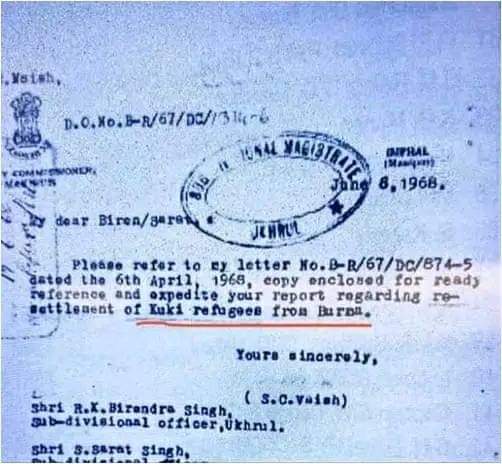 Echoes4mAshes's tweet photo. Removal of  "Chin-Kuki” from d list of ST in Manipur

 “Any Kuki tribes” was introduced to the ST list in 2003.

These entries did not specify d tribe names hence illegal immigrants &amp; refugees from Myanmar, Bangladesh TOOK ADVANTAGE of it &amp; SETTLED in Manipur &amp; claimed ST status. https://t.co/skk2OhKOeq