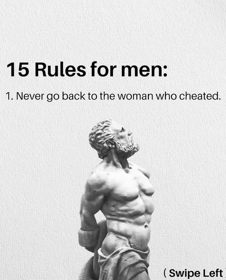 SucceededMind's tweet photo. 15 Rules For Men:

1. https://t.co/uVGMm0dAF2